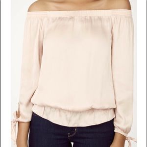 Stella & Dot Maette Blush Blouse Sz Medium